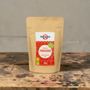 BIO porcukor nádcukorból 500g, prémium bio édesítők, organikus őrlemény, porszerű cukor, növényi őrlemény, nádporcukor
