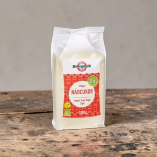 BIO világos nádcukor 1kg, prémium bio édesítőszerek, finomítatlan édesítőt, organikus édesítő, növényi édesítő, nádcukor