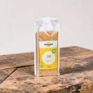 BIO zab 500g, prémium bio gabonák, bio gabona, teljes értékű bio gabonaszem, növényi alapanyag, egész szemű zab