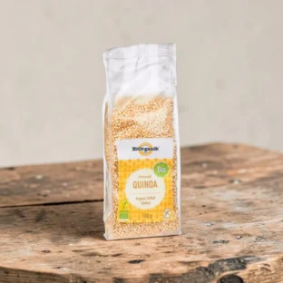 BIO puffasztott quinoa 100g, prémium bio pelyhek, organikus álgabonát, bio termék, növényi ropogós, puffasztott álgabona