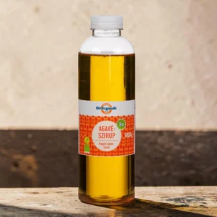 BIO agavészirup 1000g, prémium bio édesítőszirupok, laktózmentes agavészirup, vegán agavészirup, növényi szirupkülönlegesség, finom tiszta bio agavé szirup