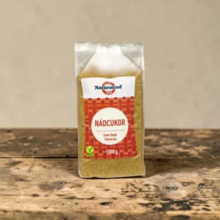 Naturmind nádcukor 1kg, prémium édesítők, finomítatlan barna nádcukrot, természetes édesítő, növényi alapanyag, aranybarna nádcukor
