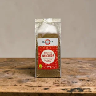 Naturmind lágy sötétbarna nádcukor 1kg, prémium természetes édesítők, lágy és melaszos nádcukrot, természetes édesítő, növényi alapanyag, sötétbarna barna cukor