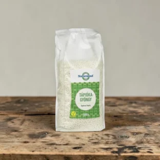 Naturmind tápiókagyöngy 1000g, prémium gluténmentes köretek, gazdaságos tápiókagyöngyöt, természetes pudingalap, növényi alapanyag, manióka keményítő gyöngy