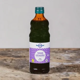 Naturmind tamari (szójaszósz) 500ml, prémium fűszerek, tradicionális tamari szószt, növényi ízesítő, növényi alapanyag, búzafehérje mentes szójaszósz