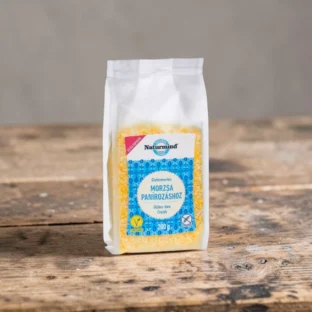 Naturmind gluténmentes morzsa panírozáshoz 200g, prémium gluténmentes alapanyagok, ropogós gluténmentes morzsát, mentes panírmorzsa, növényi alapanyag, gluténmentes, gluténmentes zsemlemorzsa