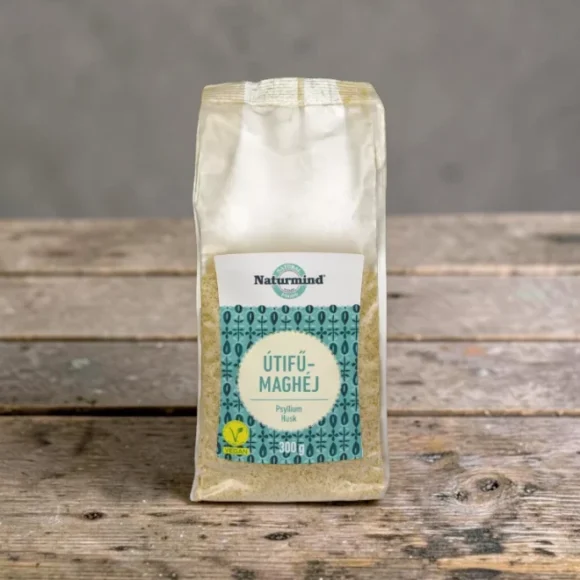 Naturmind útifűmaghéj 300g, prémium útifűmaghéj termékek, Naturmind útifűmaghéj, növényi zselésítő anyag, útifűmaghéj 300g-os kiszerelése, tiszta növényi alapanyag