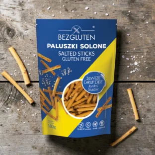 gluténmentes ropi, diétás alapanyag, mentes sós snack, sós pálcika mentesen, gluténmentes rágcsálnivaló, mentes nassolnivaló, BG 100g