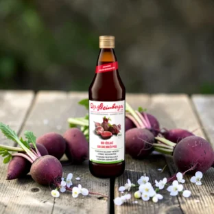 bio zöldséglé, gluténmentes direktlé, Dr. Steinberger 750 ml, mentes gyümölcslé, funkcionális ital, tejsavas erjesztésű lé, bio céklalé