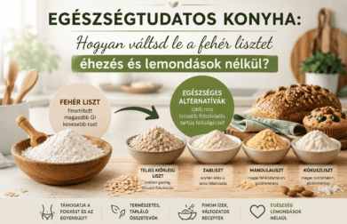 egészséges életmód, tudatos táplálkozás, reformkonyha, alternatív lisztek, reformlisztek, gluténmentes lisztek, életmódváltás