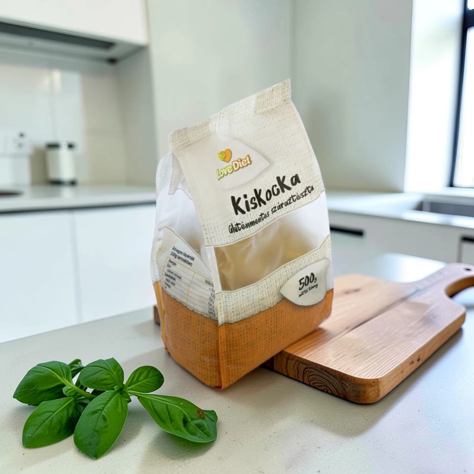 gluténmentes száraztészta, diétás alapanyag, mentes tészta, kiskocka tészta 500g, gluténmentes köret