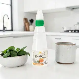 természetes stevia, diétás alapanyag, mentes édesítő, stevia csepp 125ml, természetes édesítő, cukorpótló, kalóriamentes édesítőszer