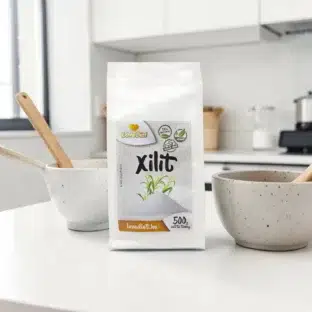 xilit 500g, diétás alapanyag, mentes édesítő, nyírfacukor néven ismert xilit, természetes édesítőszer, alacsony kalóriatartalmú édesítőszer, fogbarát cukorpótló