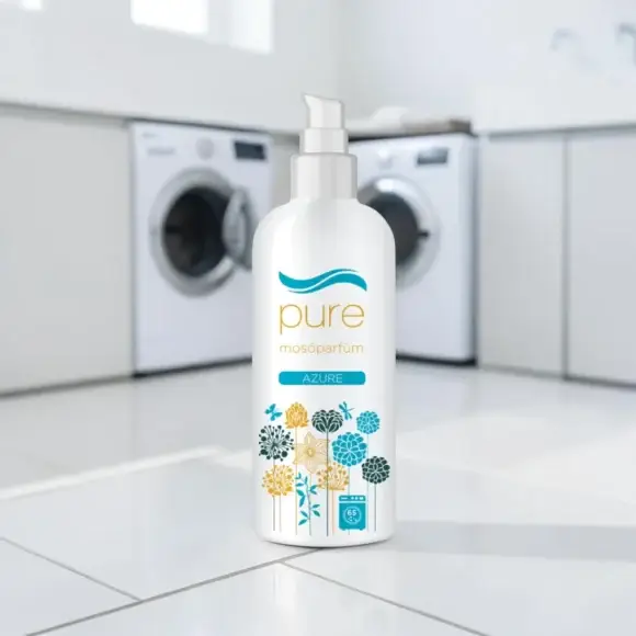 Pure Azure mosóparfüm, hosszan tartó mosóparfüm, vegán mosóparfüm Pure Azure, antiallergén mosóparfüm Pure Azure, Pure Azure illatú mosóparfüm, textil illatosító mosóparfüm, friss mosóparfüm, öblítő alternatíva