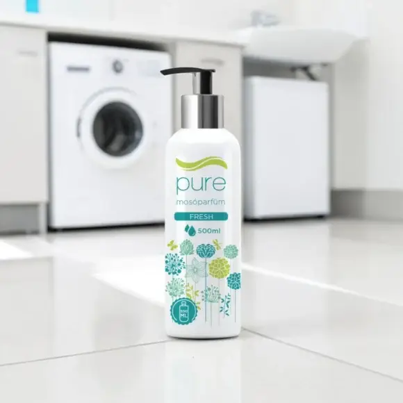 Pure Fresh mosóparfüm, hosszan tartó mosóparfüm, vegán mosóparfüm Pure Fresh, antiallergén mosóparfüm Pure Fresh, Pure Fresh illatú mosóparfüm, textil illatosító mosóparfüm, friss mosóparfüm, öblítő alternatíva