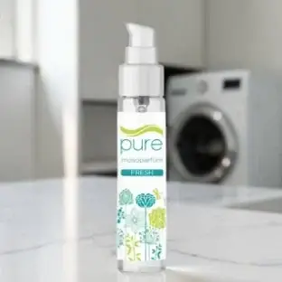 Pure Fresh mosóparfüm, hosszan tartó mosóparfüm, Pure Fresh öblítő helyettesítő mosóparfüm, friss illatú mosóparfüm, vegán mosóparfüm Pure Fresh, antiallergén mosóparfüm Pure Fresh, ruhaparfüm Pure Fresh illatban, mini mosóparfüm, textillatósító mosóparfüm