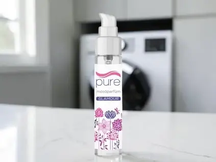 Pure Glamour mosóparfüm, hosszan tartó mosóparfüm, Pure Glamour öblítő helyettesítő mosóparfüm, friss illatú mosóparfüm, vegán mosóparfüm Pure Glamour, antiallergén mosóparfüm Pure Glamour, ruhaparfüm Pure Glamour illatban, mini mosóparfüm, textillatósító mosóparfüm
